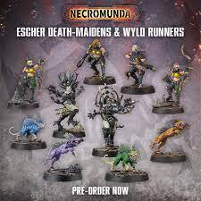 Necromunda : Escher Death Maidens and Wyld Runners 300-66